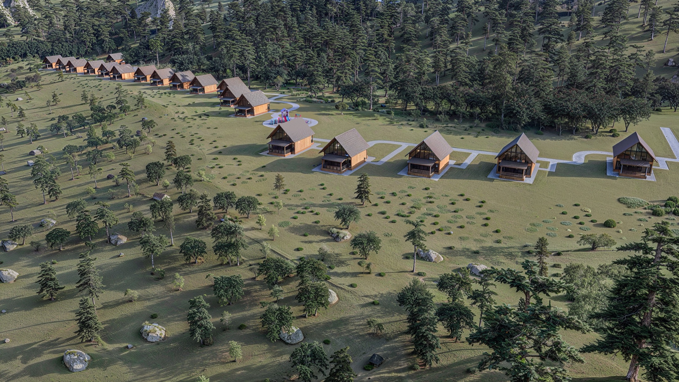 Genel yerleşim görünümü